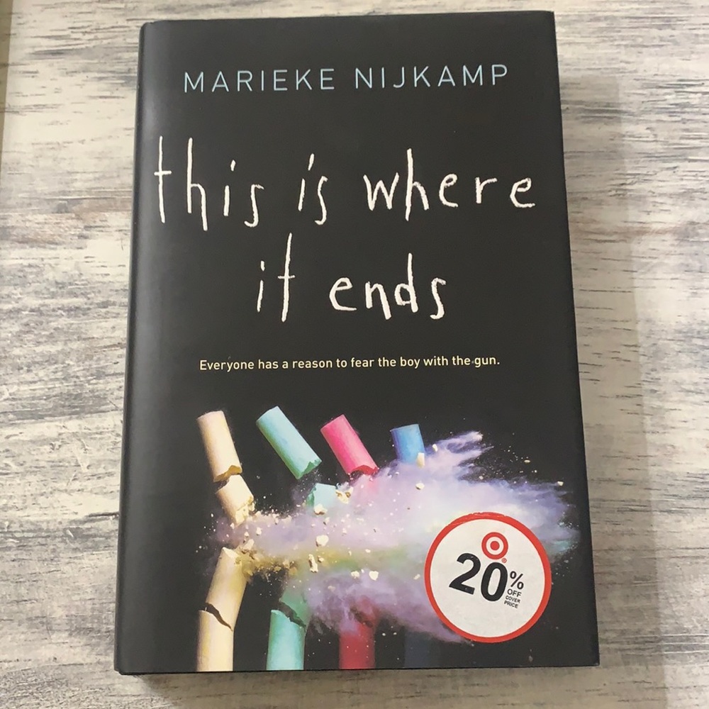 This is where it ends book by Marieke Nijkamp